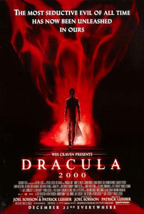 Dracula 2000 movie poster Sign 8in x 12in