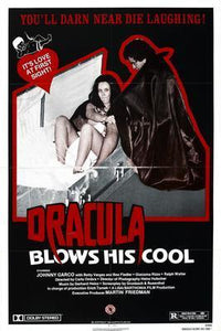 Dracula Blows His Cool movie poster Sign 8in x 12in