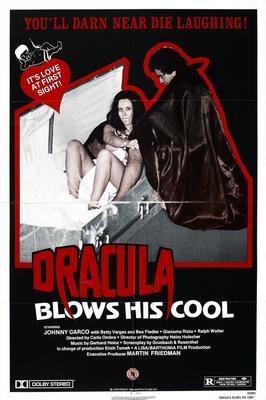 Dracula Blows His Cool movie poster Sign 8in x 12in