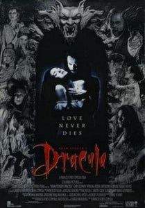 Dracula movie poster Sign 8in x 12in