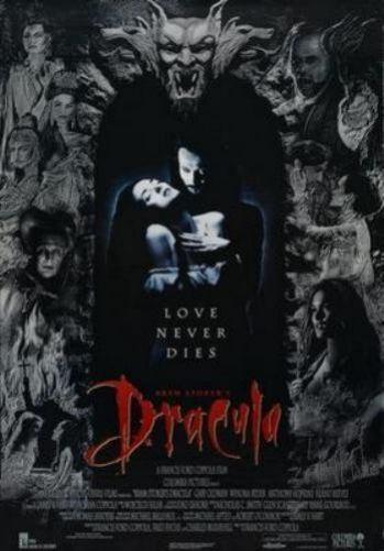 Dracula movie poster Sign 8in x 12in