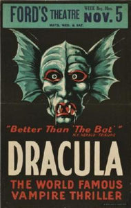 Dracula Stage Play Poster 16"x24" On Sale The Poster Depot