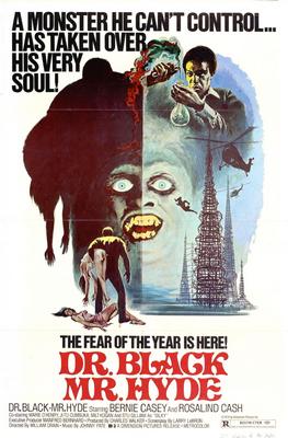 Dr. Black Mr Hyde Movie Poster 11x17 Mini Poster