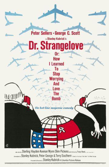 Dr. Strangelove movie poster Sign 8in x 12in