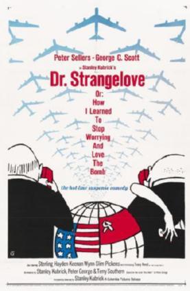 Dr. Strangelove Movie Poster 24in x 36in - Fame Collectibles
