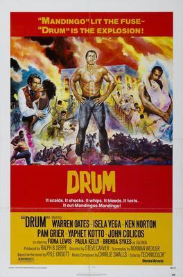 Drum movie poster Metal Print 8in x 12in