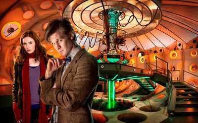 Matt Smith Karen Gillan Dr. Who Poster Tardis #2 27inx40in The Poster Depot
