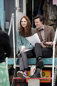 Matt Smith Karen Gillan Dr. Who 11x17 poster for sale cheap United States USA