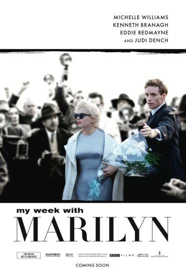 My Week With Marilyn Metal Movie Poster 8in x 12in