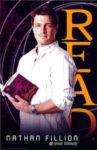 Nathan Fillion Read poster Castle for sale cheap United States USA