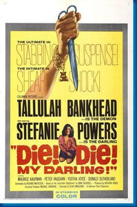 Die Die My Darling movie poster Sign 8in x 12in