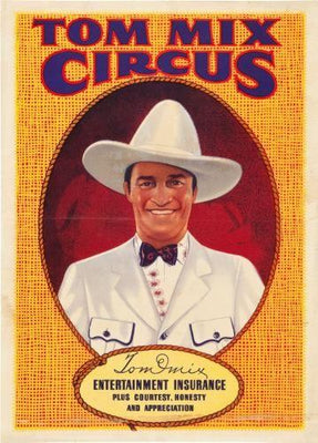 tom mix circus Metal Print 8in x 12in