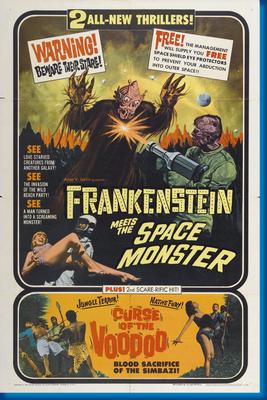 Frankenstein Meets Spacemonster poster for sale cheap United States USA