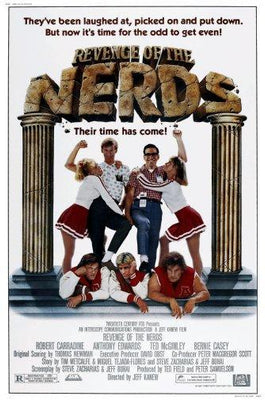 Revenge Of The Nerds Movie Poster Metal Poster Choose Style The Poster Depot
