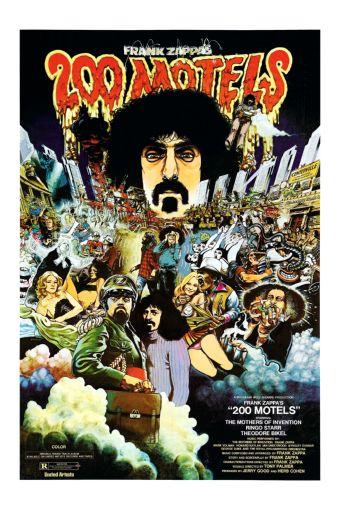 200 Motels Poster Frank Zappa On Sale United States