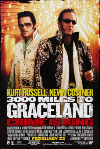 3000 Miles To Graceland poster for sale cheap United States USA