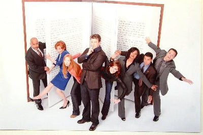 Castle Cast Tv Poster Nathan Fillion Stana Katic 27x40 The Poster Depot