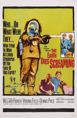 Earth Dies Screaming The movie poster Metal Print 8in x 12in