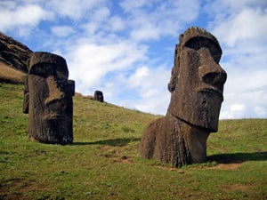 Easter Island movie poster Sign 8in x 12in