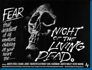 (24inx36in ) Night Of The Living Dead poster Print Movie Tv Art