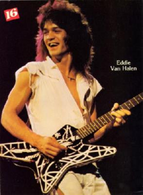 Eddie Van Halen poster| theposterdepot.com