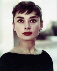 Audrey Hepburn Photo Sign 8in x 12in