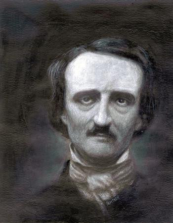 Edgar Allen Poe Poster Portrait 11x17 The Poster Depot
