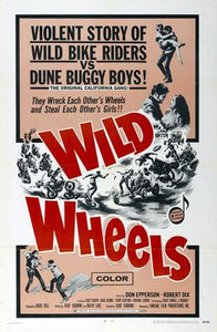 Wild Wheels poster for sale cheap United States USA