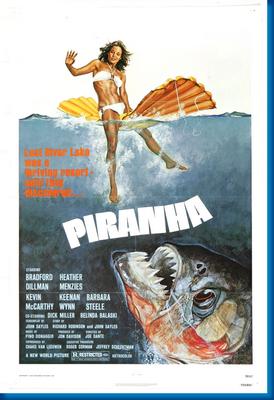 Piranha poster for sale cheap United States USA
