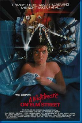 Nightmare On Elm Street Metal Movie Poster 8in x 12in
