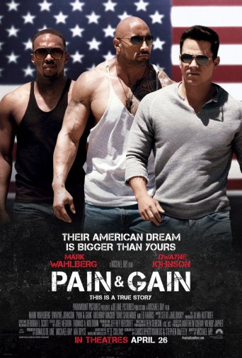 Pain And Gain poster for sale cheap United States USA