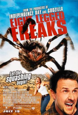 Eight Legged Freaks Metal Movie Poster 8in x 12in