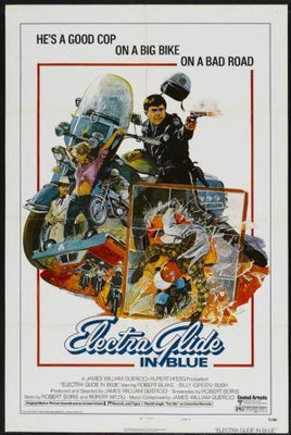 Electra Glide In Blue Metal Movie Poster 8in x 12in