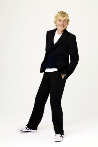 Ellen Degeneres Photo Sign 8in x 12in