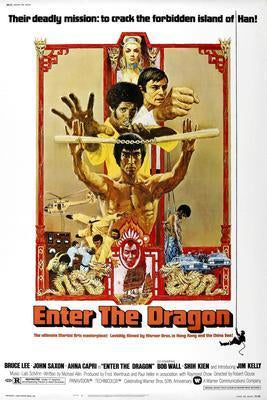 Enter The Dragon Movie Poster Metal Poster Choose Style The Poster Depot