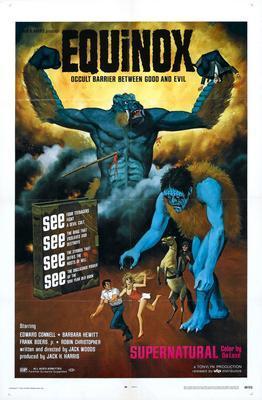 Equinox movie poster Metal Print 8in x 12in