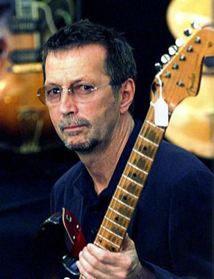 Eric Clapton Poster With Guitar 11x17 The Poster Depot