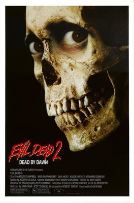Evil Dead 2 The movie poster Sign 8in x 12in