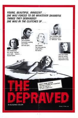 Depraved The movie poster Sign 8in x 12in
