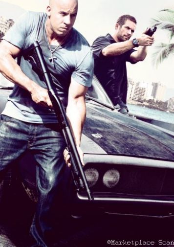 Fast Five poster vin diesel shotgun for sale cheap United States USA