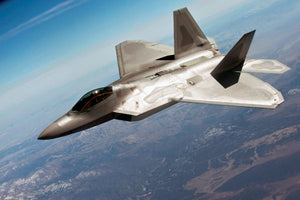Aviation and Transportation Posters, f22 raptor military aviation