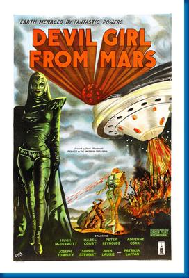 Devil Girl From Mars poster for sale cheap United States USA