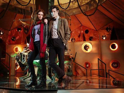 Matt Smith Karen Gillan Dr. Who Poster Tardis #1