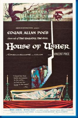 House Of Usher poster 24x36 The Poster Depot