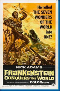 Frankenstein Conquers The World poster