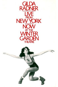 Gilda Radner Live From New York poster 24in x 36in for sale cheap United States USA