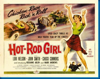Hot Rod Girl Poster On Sale United States