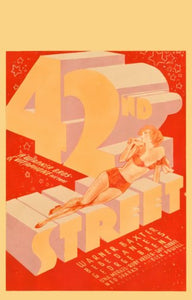 42Nd St poster for sale cheap United States USA