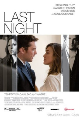 Last Night poster for sale cheap United States USA