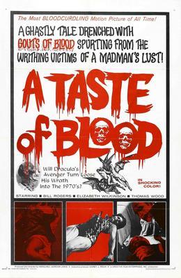 Taste Of Blood A poster 27"x40" The Poster Depot